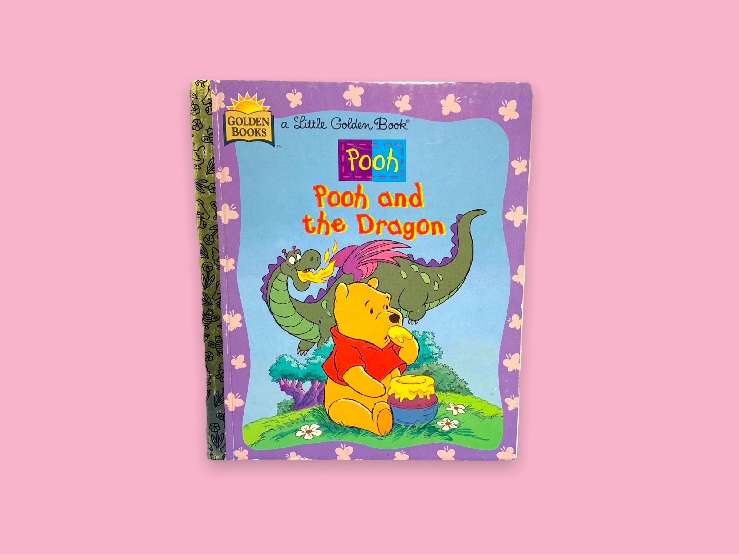 Vintage Pooh and the Dragon Little Golden Book. - Etsy