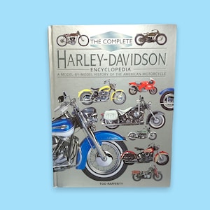 Vintage Harley Davidson Motorola Cycle Book.