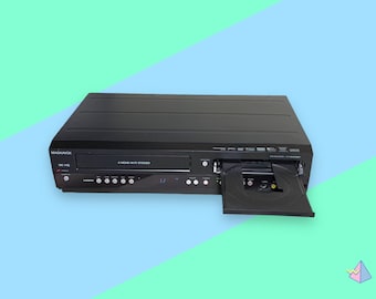 2000er-Jahre-DVD-Player, VHS-Combo-Recorder. Funktioniert.