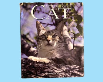 Vintage Cat Portraits photography Photo Book.