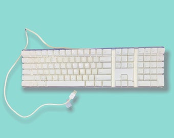 Vintage Apple Computer Keyboard.