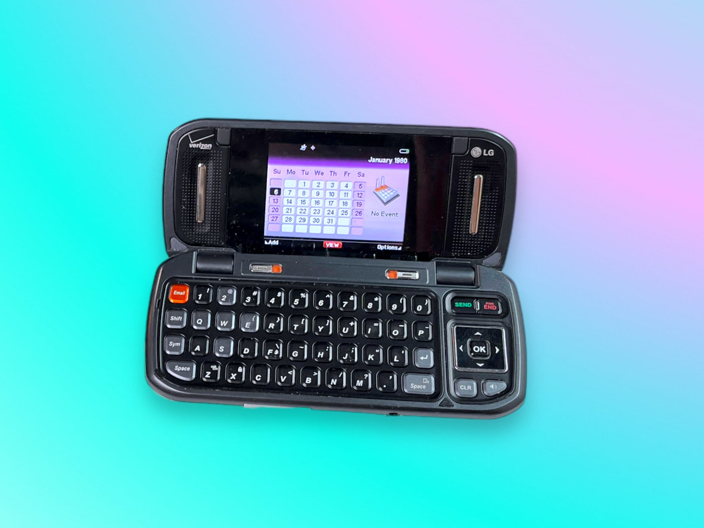 Vintage Y2K LG Keyboard Cell Phone.as is .works. - Etsy