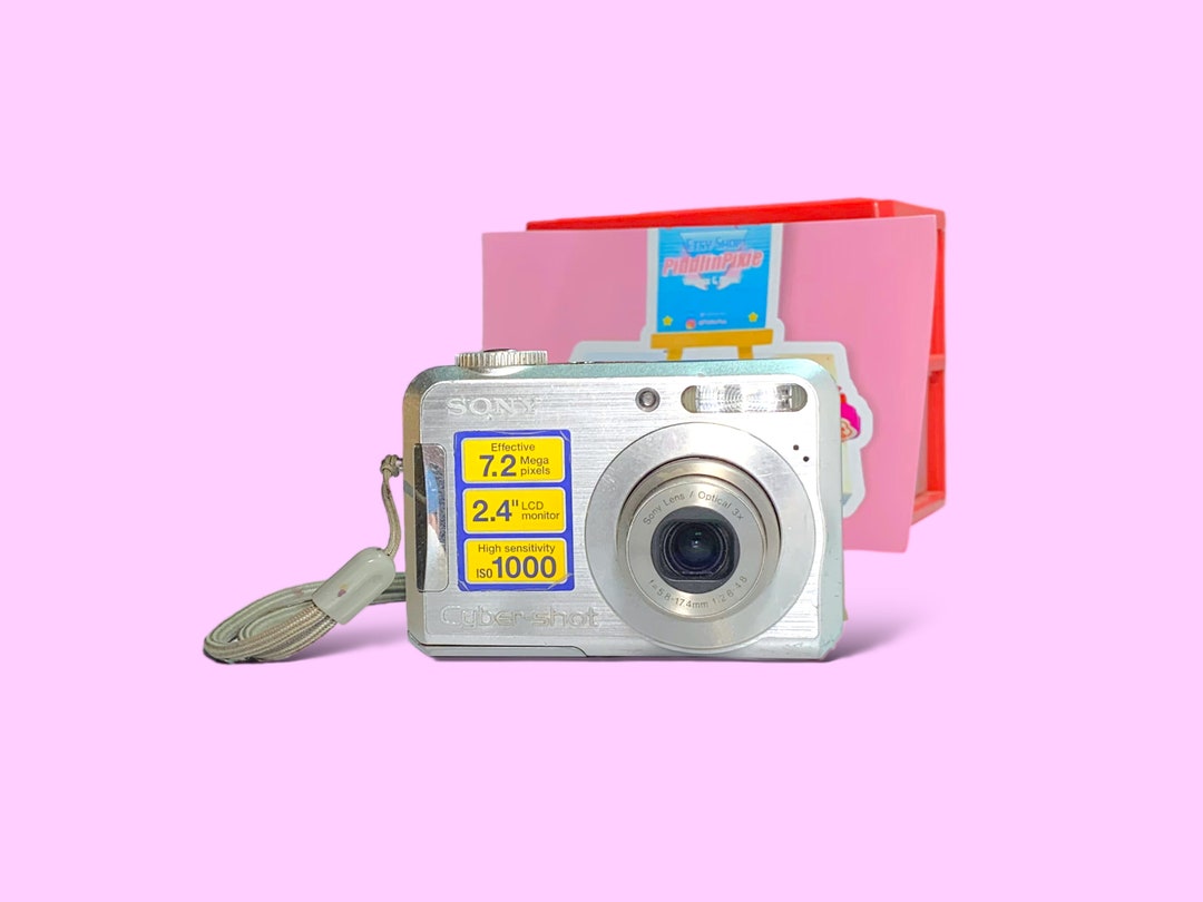 Y2K Sony Cybershot Digital Camera. Works. Etsy