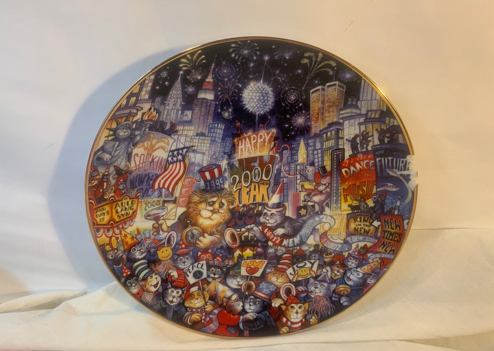 Vintage Franklin Mint Heirloom collectible Plate. Etsy