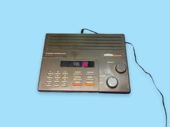 Vintage Channel Scanner Radio. 