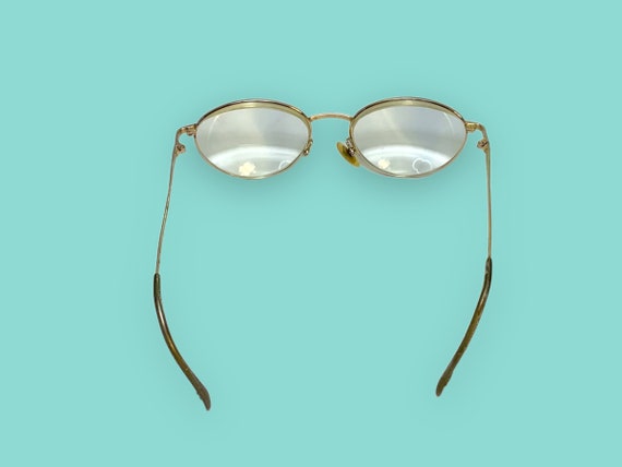 Vintage Silver Eye Glasses - image 4