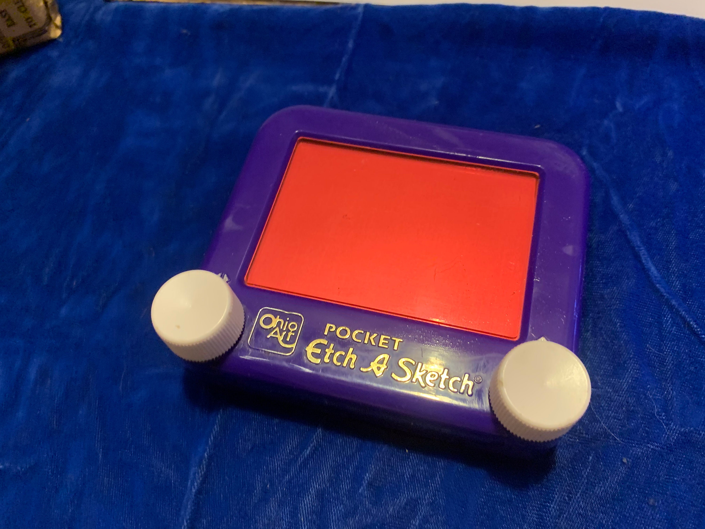 Vintage Mini Etch a Sketch Etsy