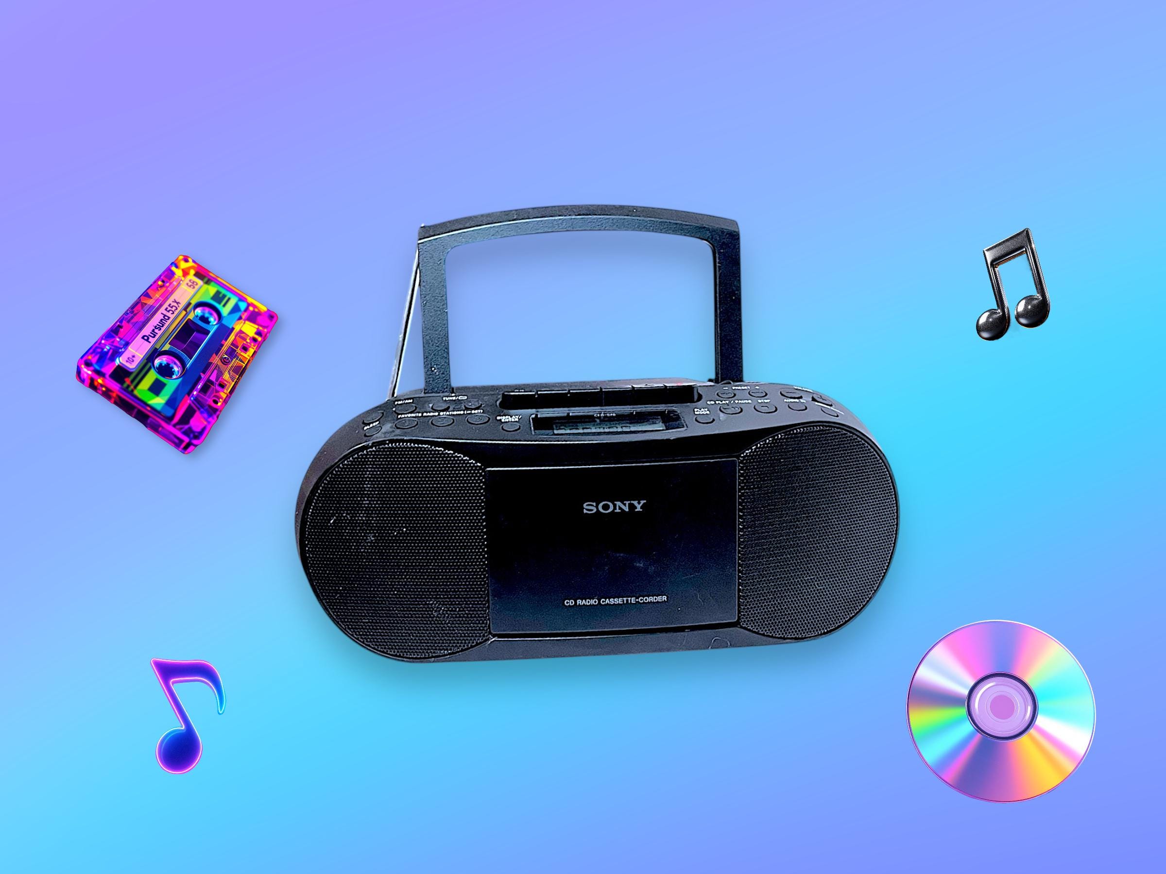 Sony Mini Radio - Etsy