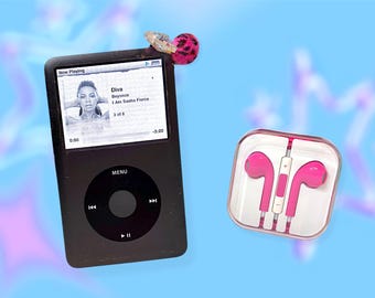 Apple iPod Classic - 第 7/6 世代、グレー (3000 mAh バッテリー