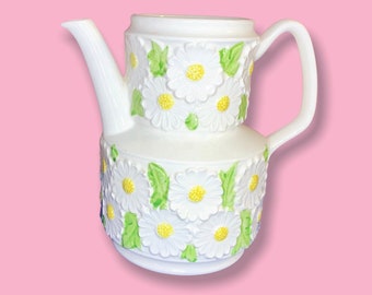 Daisy Tea Pot - Etsy