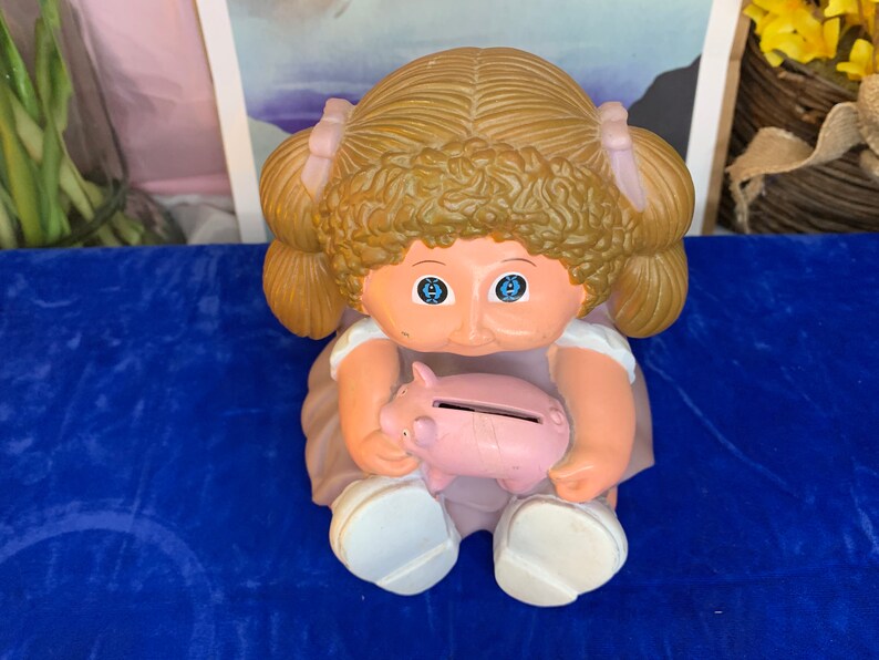 Vintage Cabbage Patch Piggy Bank. Etsy UK