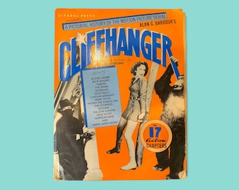 Vintage Cliffhanger Movie History Book.