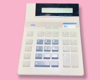 ビンテージのアタリ電卓。希少品。