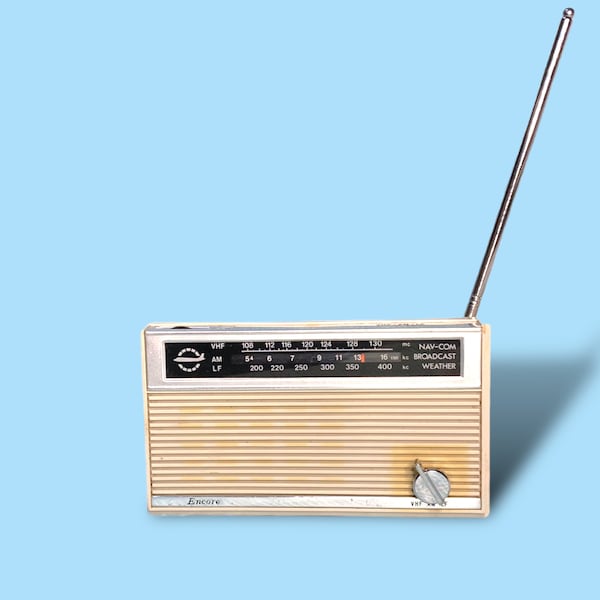 Vintage Encore Radio Boombox.