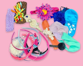 Hair Accessory Mystery Grab Bags | White, Cream, Beige  display picture 1