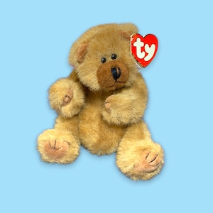 Vintage Y2K Beanie Babies Bear Cody.