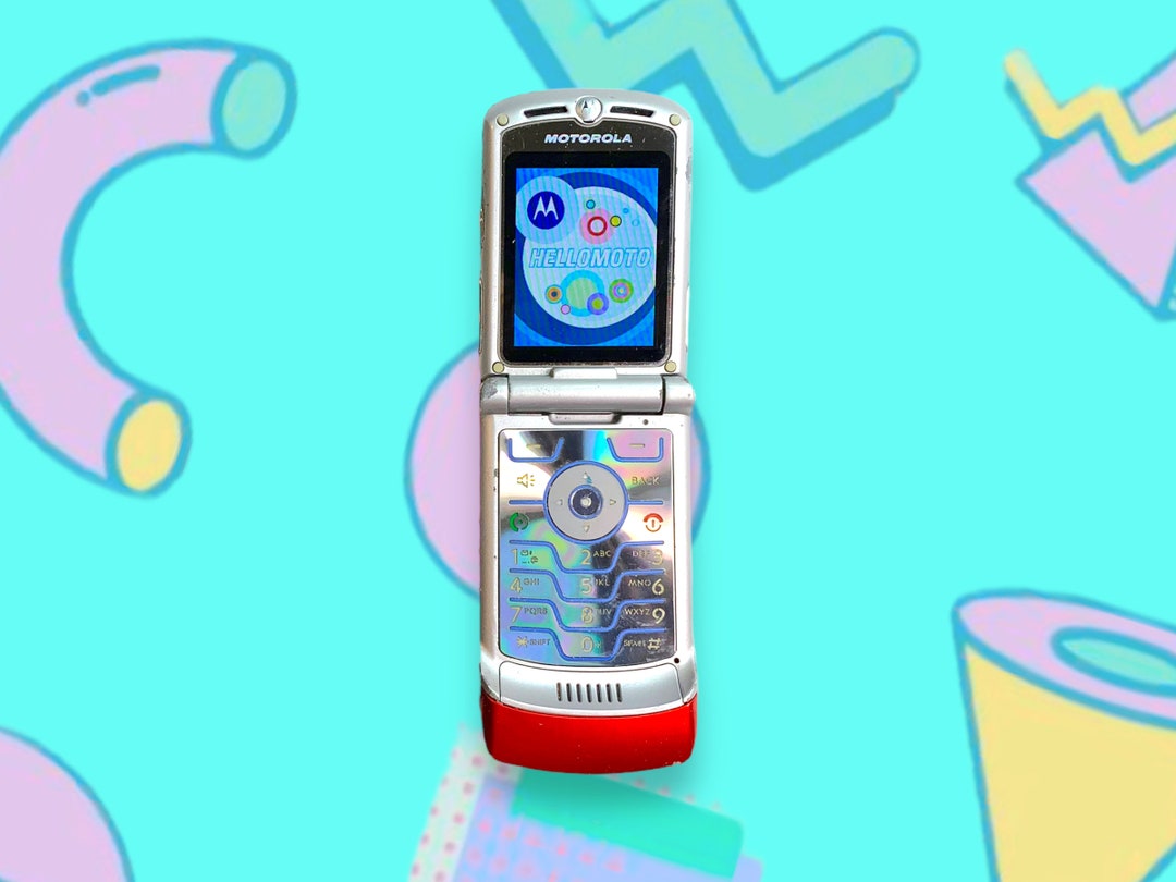 Vintage Y2K Motorola Razor Mobile Flip Cellphone. as Is. - Etsy