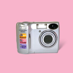 Vintage Y2K Nikon CoolPix Digital Camera.As is.Untested.