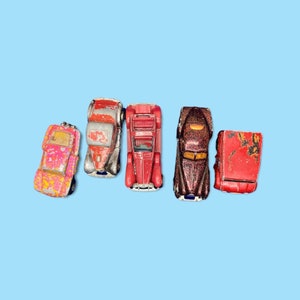 Vintage Hot Wheels Car Toys Lot.