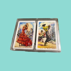 Vintage Spanish Art Game Cards.