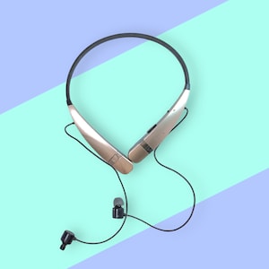 Auriculares LG vintage Y2K. ¡RAROS! ¡Funcionan!