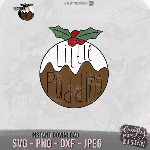 Download Little Pudding Svg Baby Vest Svg Christmas Onesie Cut File Etsy