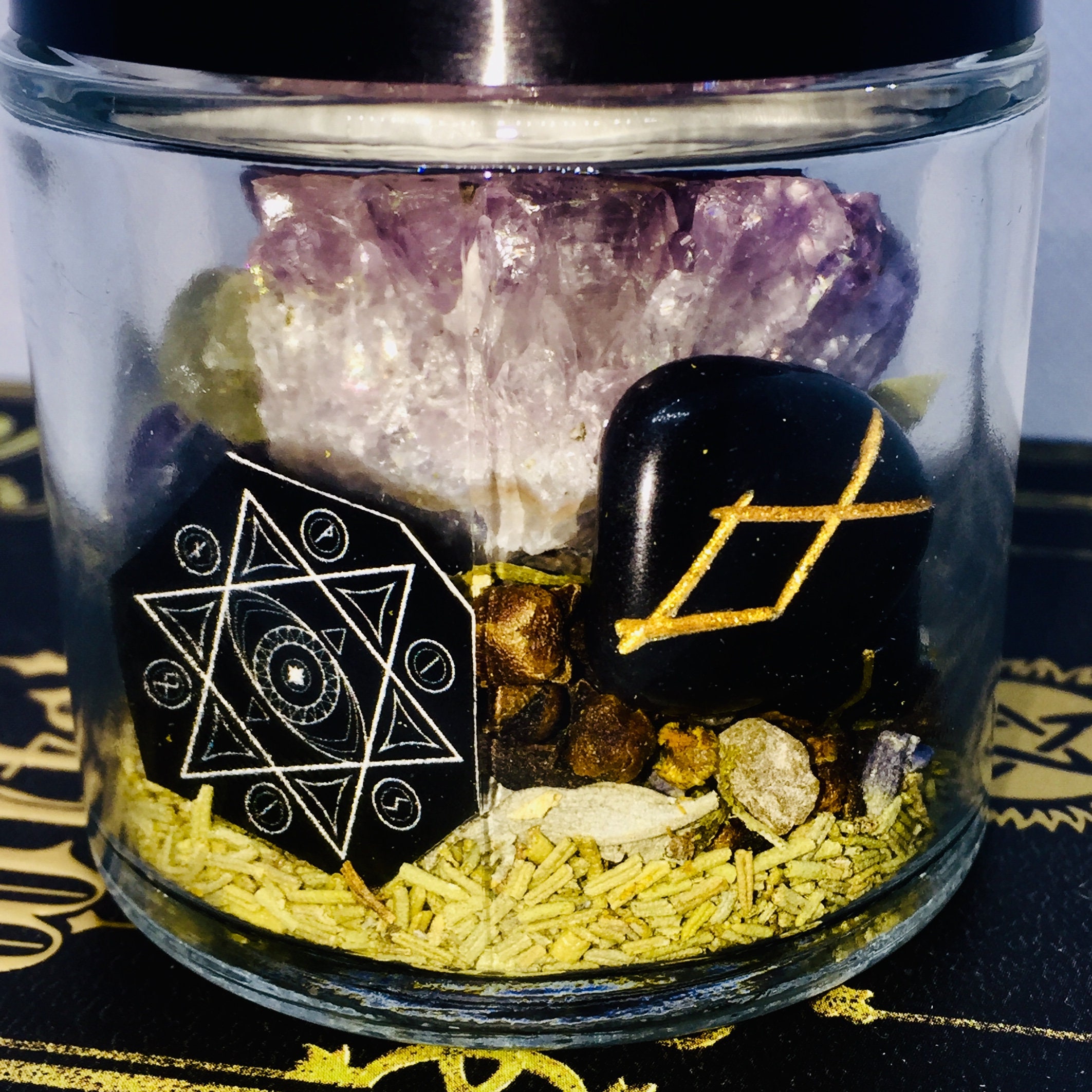 Protection Spell Jar Ritual / Spells / Intuition / Magic / Etsy