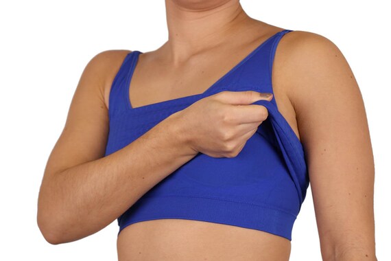 Stoma / Ostomy Tankini Swim Crop Top Ladies 