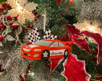 Nascar 2022 Christmas Tree Nascar Ornament | Etsy