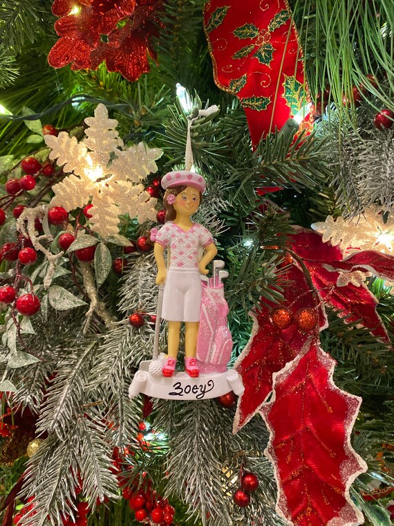 Golf Traditional Dree Female Personalized Christmas Ornament - Etsy Golf Traditional Dree Female Personalized Christmas Ornament - Etsy
