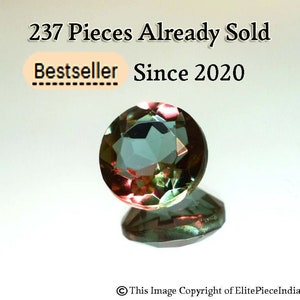 6 Carats Natural Alexandrite Round Cut Faceted Multi Color Changing Alexandrite Loose Alexandrite Stone Ring Size Alexandrite Pendant Size