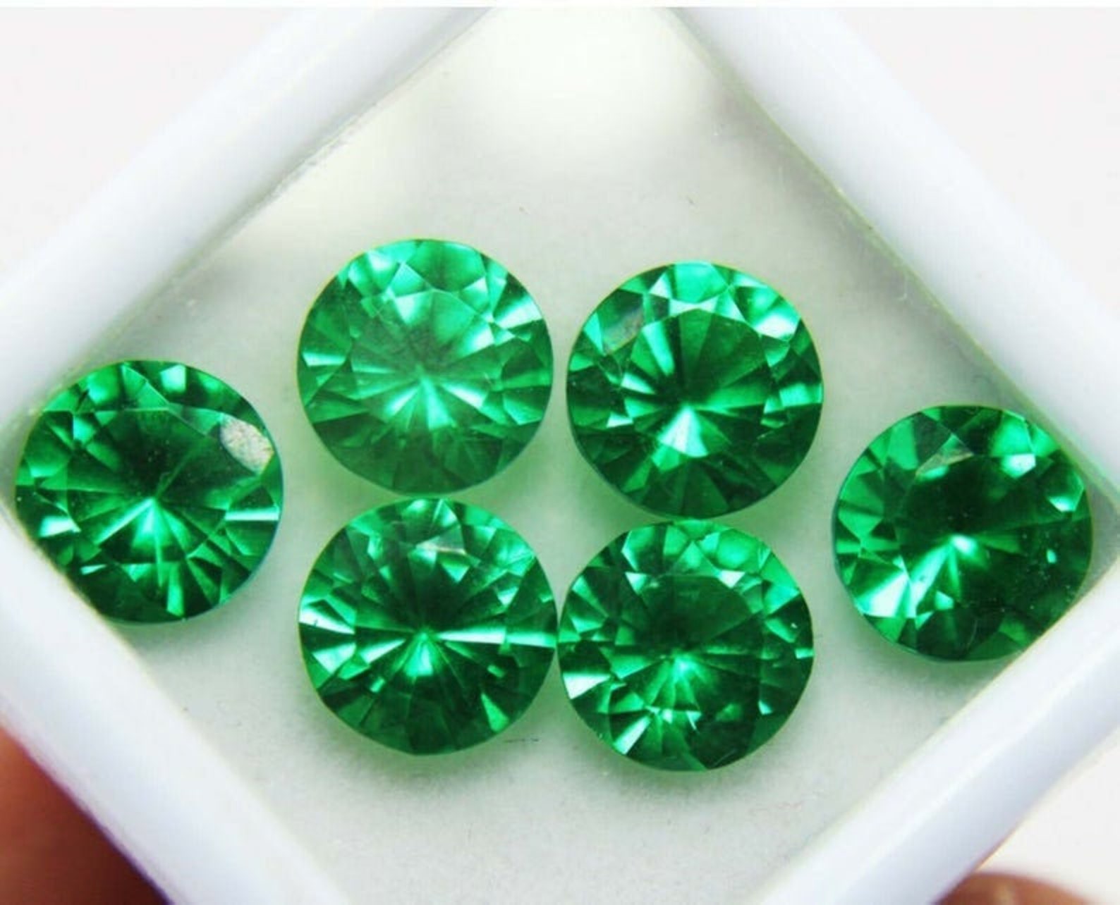 Natural Tsavorite Loose Gemstone From Tanzania 7mmx7mm Etsy UK