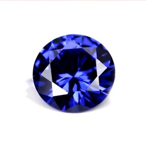 Elite Natural Blue Sapphire Loose Gemstone 10 Ct Round Cut 6mm CGI Certified 10 Pieces Loose Sapphire Natural Sapphire Natural Saphire Ring image 3