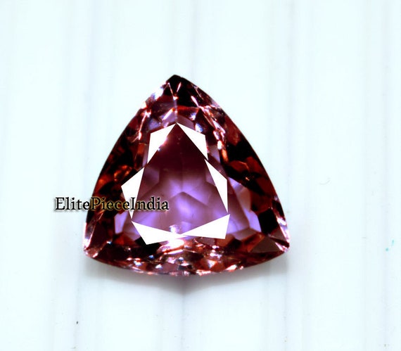 Natural Alexandrite 10.65CT Trillion Cut Faceted Alexandrite Stone