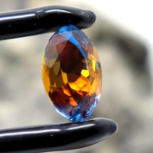 Natural Pitambari Sapphire Stone 7.4CT Marquise Cut Faceted Sapphire Gemstone Certified Sapphire Loose Gemstone Ring Size Sapphire Jewellry