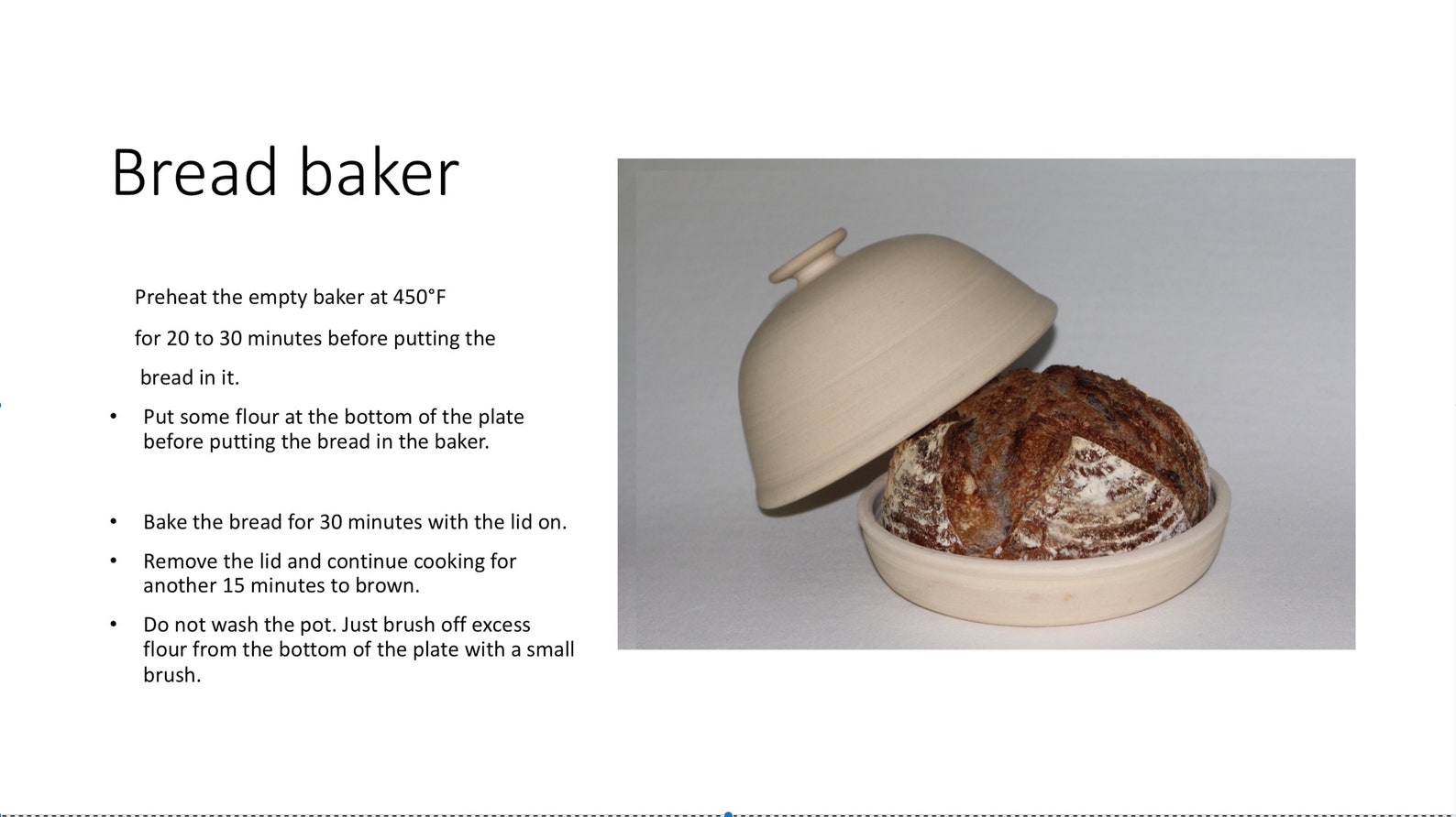 Pottery bread baker Etsy