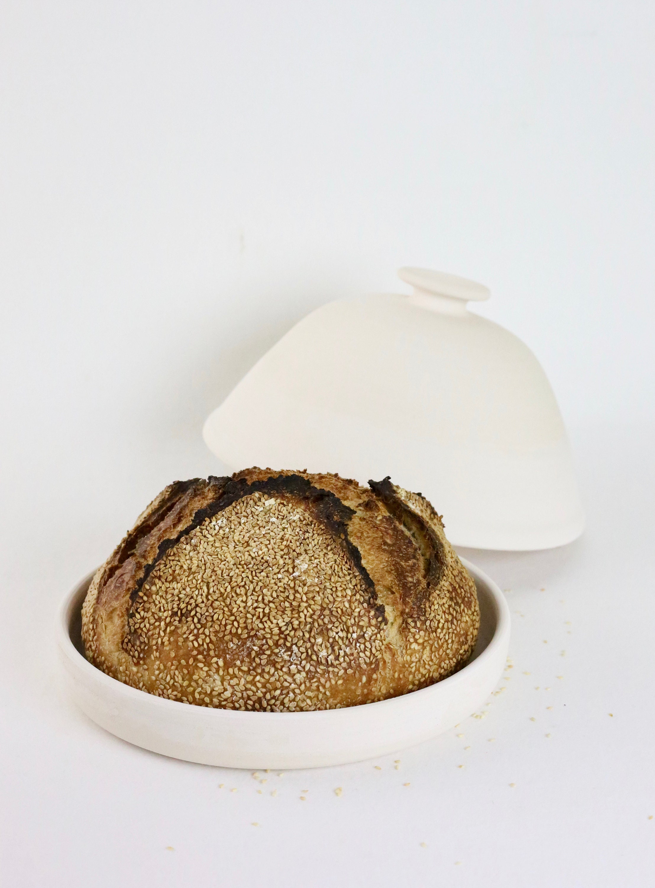 Cloche Clay Baker — Oblong — USA  Baked dishes, No knead bread, Baking  supplies