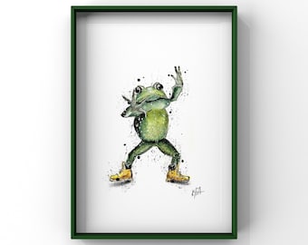 靴 Fax Copy Express Shell Frog FaxCopyExpress Shell Frog デザイン1 / デザイン2