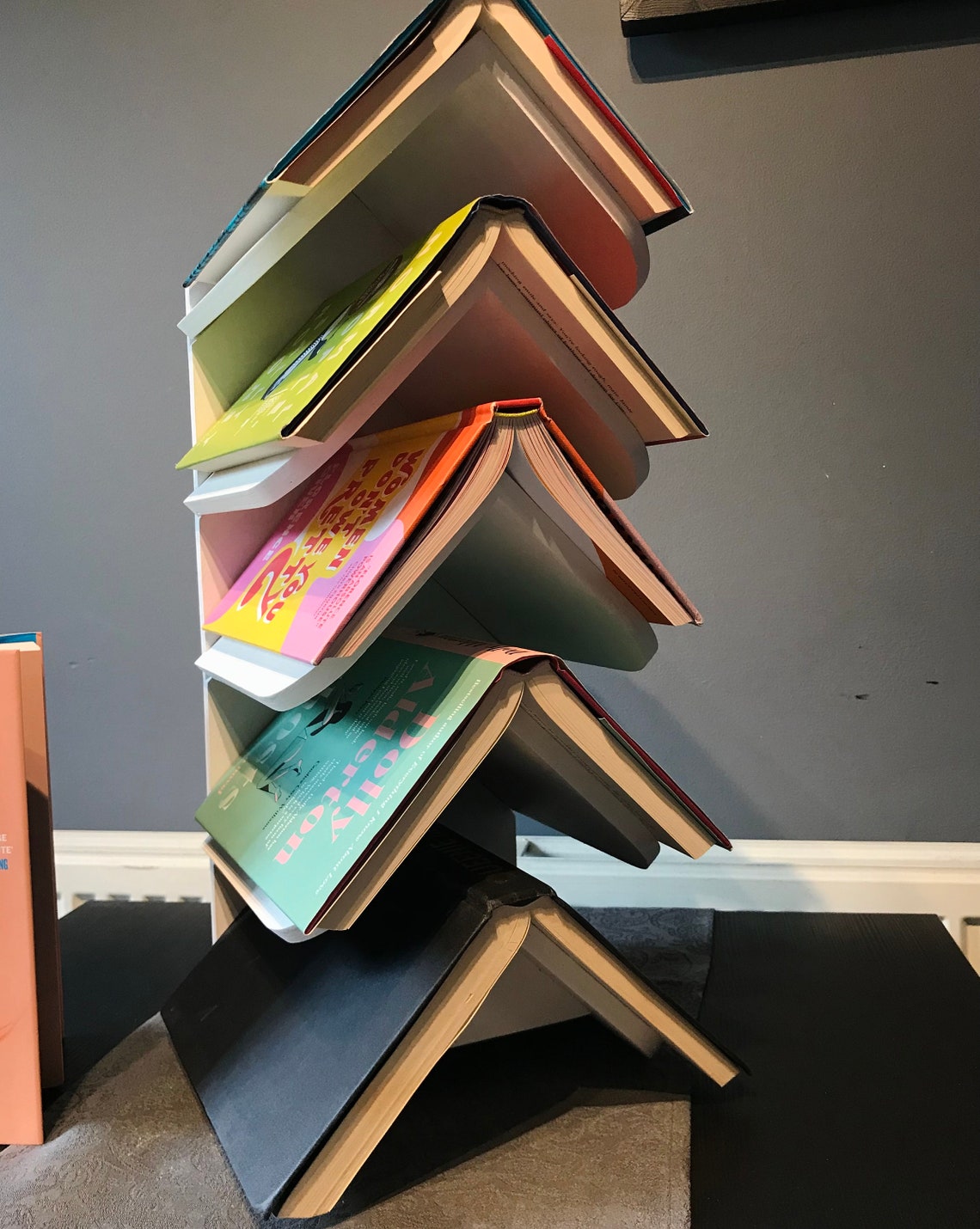 Rustic Wisdom Tree Book Shelf / Handcrafted Book Shelf / 5 Etsy