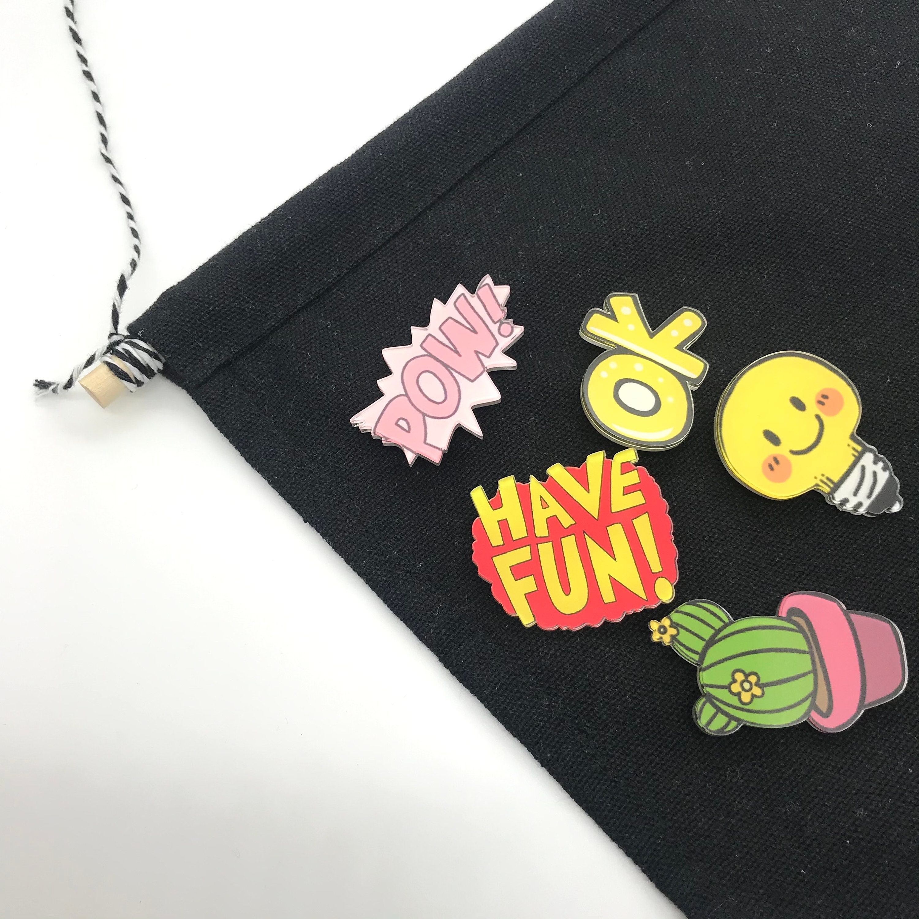 Novelty Pins / Acrylic Badges / Pins / Broaches / Cute / Gift Etsy