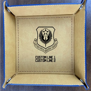 Leather Desk Valet - US Air Force Special Operations Command