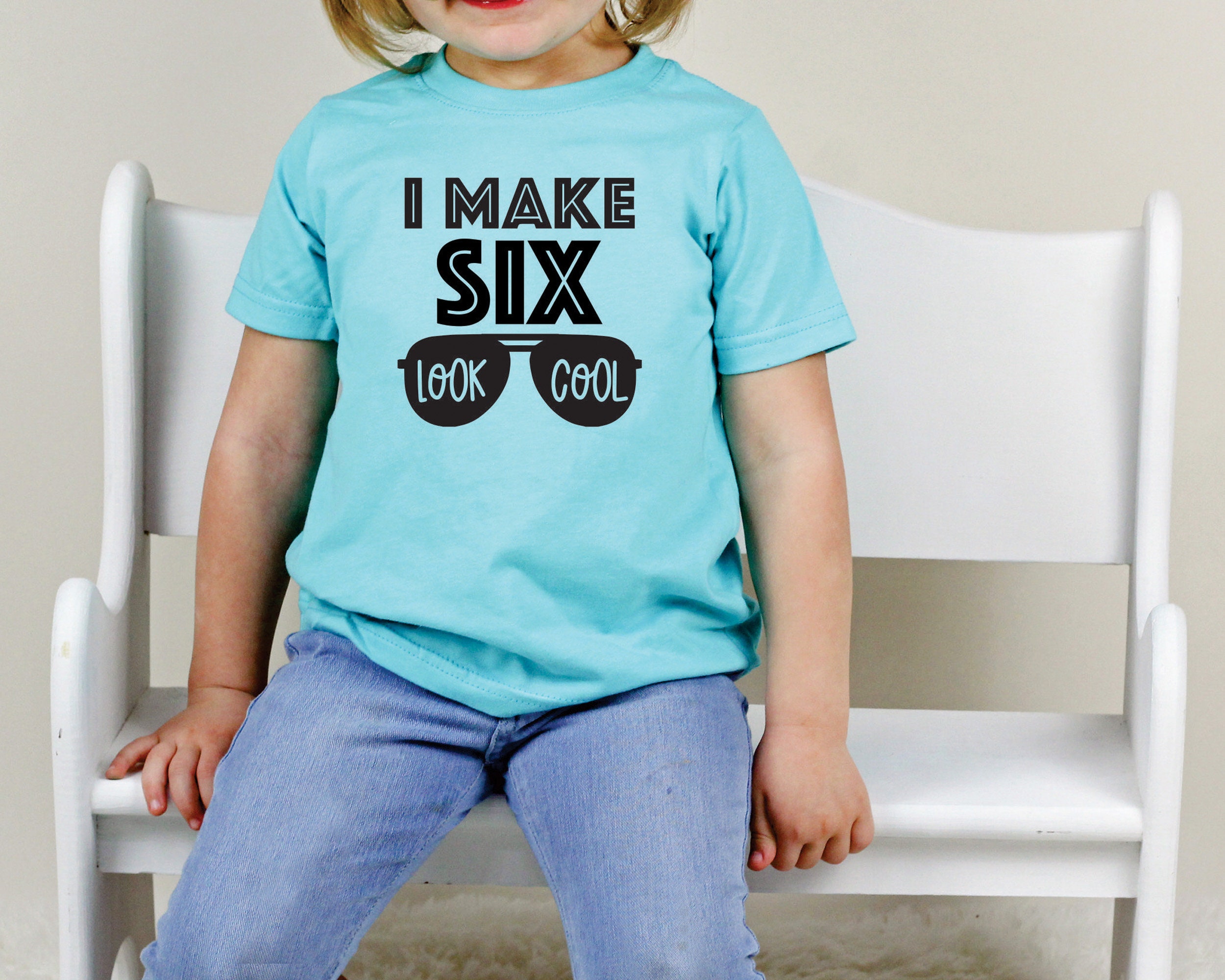 6. Geburtstag Shirt mache ich sechs Aussehen coolShirt 6. Etsy