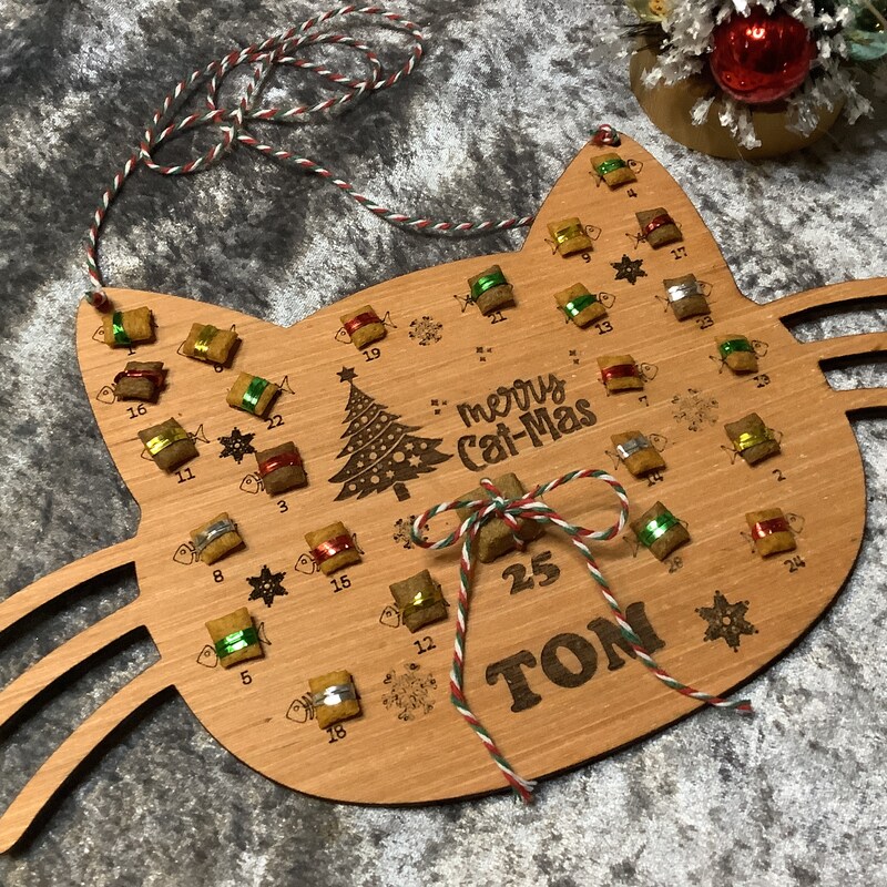 Cat Advent Calendar Etsy