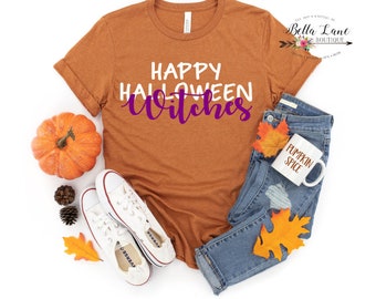 Happy Halloween Witches Svg, Halloween Svg, Happy Halloween Svg, Witch Svg, Happy Halloween Shirt Svg, Witch Shirt Svg