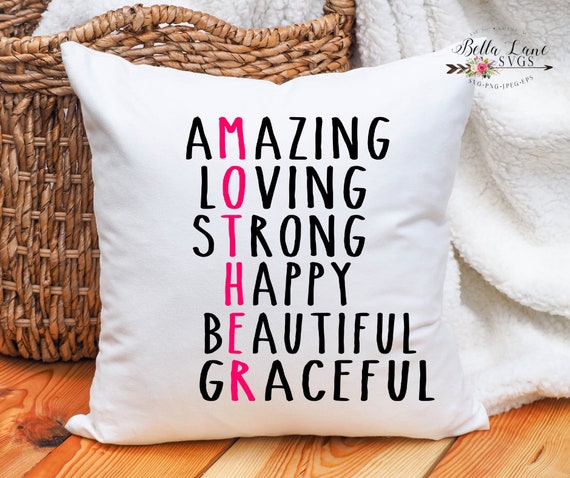 Mother Pillow Svg, Defintion of a Mother Svg, Mother's Day svg, Mother's Day pillow, Mother's Day Sign, Sign for Mom, Pillow for Mom