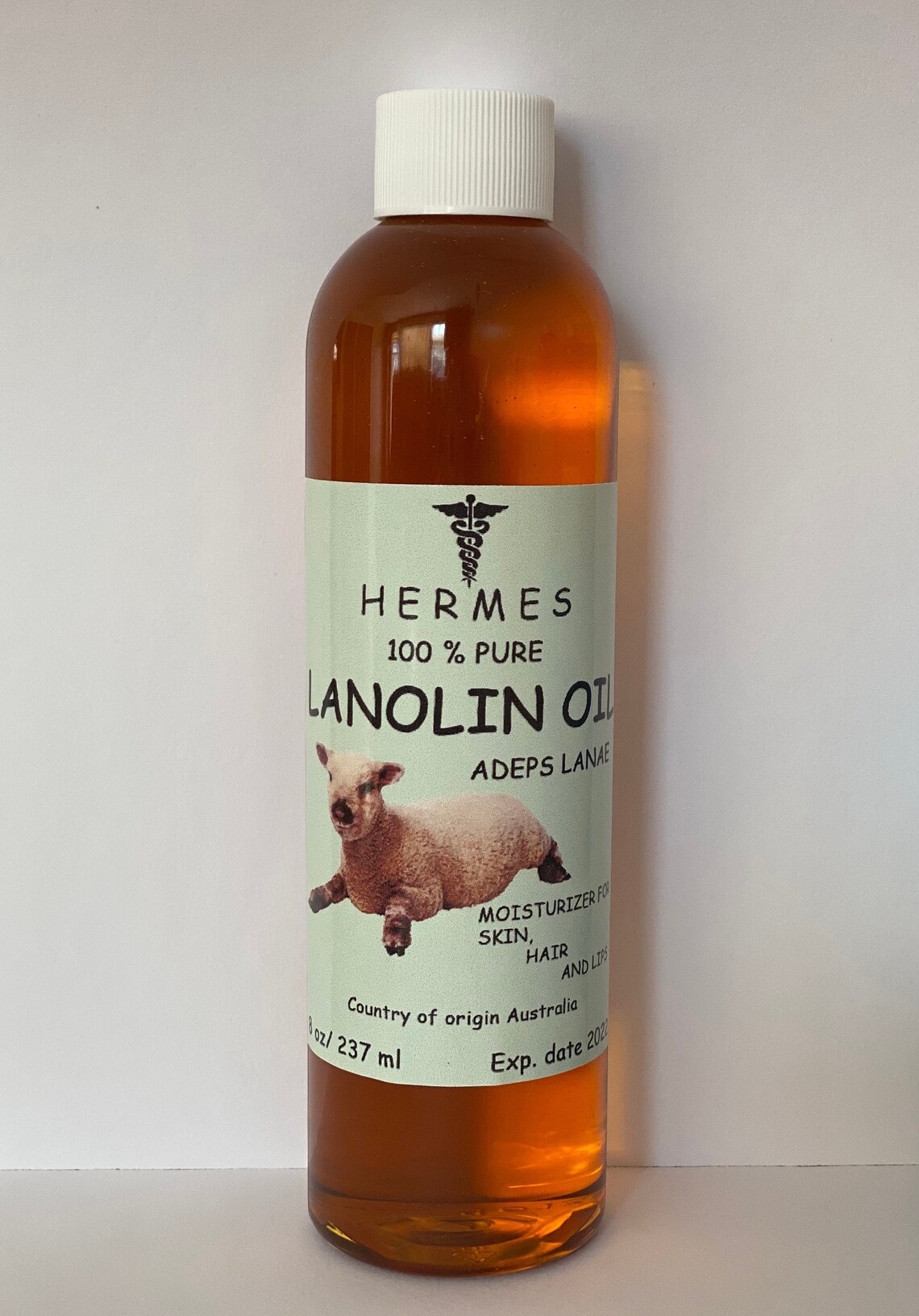 8 OZ LANOLIN Oil by Hermes 100 PURE Etsy