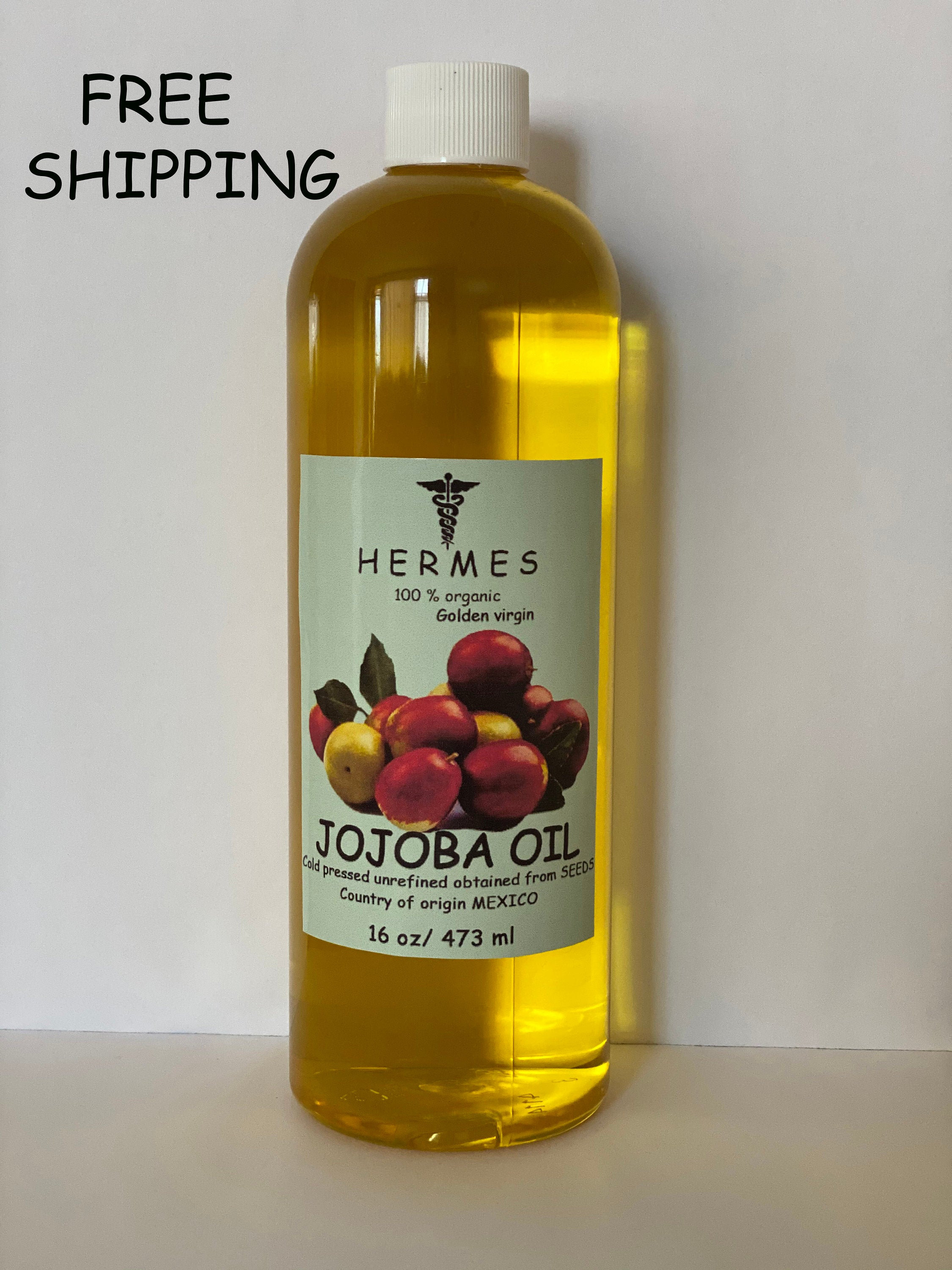 JOJOBA OIL 16 Oz Organic Unrefined Cold Pressed Etsy