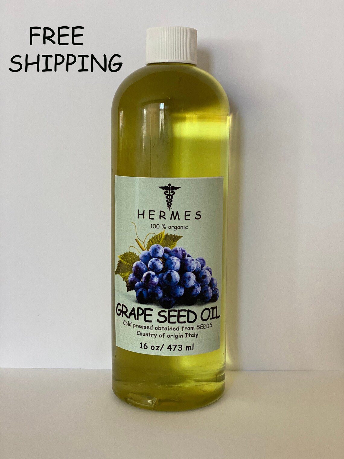 GRAPE SEED OIL 16 Oz Organic Cold Pressed Etsy