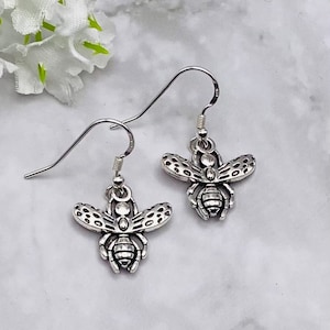 Titanium Bee Earring Etsy UK