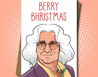 Brian Badonde inspired Christmas Card - off of Fonejacker/Facejacker